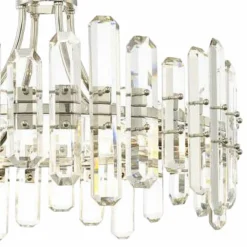 Crystorama Bolton 24 3/4" Wide Polished Nickel Crystal Chandelier -Outlet The Radiantix Store crystorama bolton 24 and three quarter inch wide polished nickel crystal chandelier 71y32views1