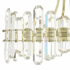 Crystorama Bolton 24 3/4"W Aged Brass And Crystal Chandelier -Outlet The Radiantix Store crystorama bolton 24 and three quarter inchw aged brass and crystal chandelier 80n02views1