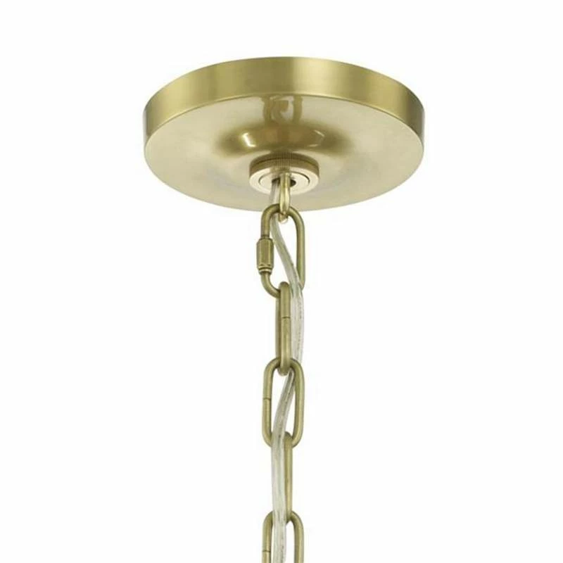 Crystorama Bolton 31"W Aged Brass 12-Light Crystal Chandelier 5 Crystorama Bolton 31"W Aged Brass 12-Light Crystal Chandelier - Image 3