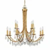 Crystorama Bridgehampton 32" Wide Gold 12-Light Chandelier -Outlet The Radiantix Store crystorama bridgehampton 32 inch wide gold 12 light chandelier 83f94