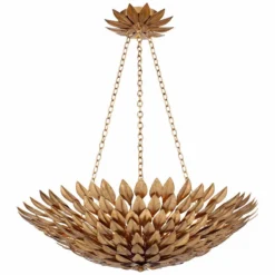 Crystorama Broche 24" Wide Antique Gold Pendant Light 7 Crystorama Broche 24" Wide Antique Gold Pendant Light -Outlet The Radiantix Store crystorama broche 24 inch wide antique gold pendant light 4x492views1