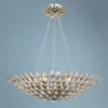 Crystorama Broche 24" Wide Antique Silver Chandelier -Outlet The Radiantix Store crystorama broche 24 inch wide antique silver chandelier 5r050cropped