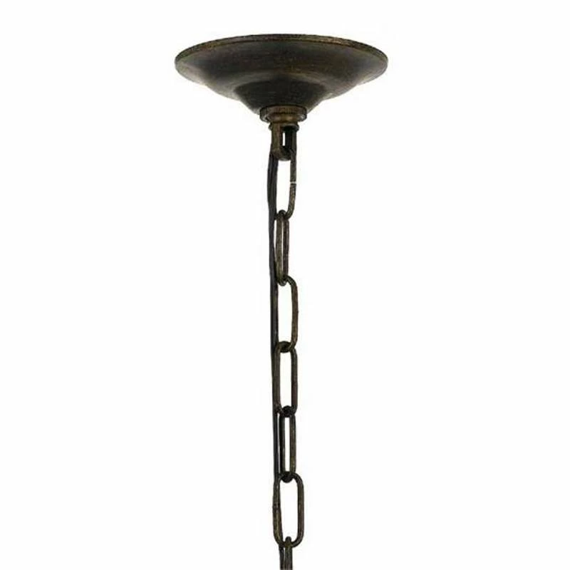 Crystorama Butler 25 1/2" W English Bronze 8-Light Crystal Chandelier 6 Crystorama Butler 25 1/2" W English Bronze 8-Light Crystal Chandelier - Image 4