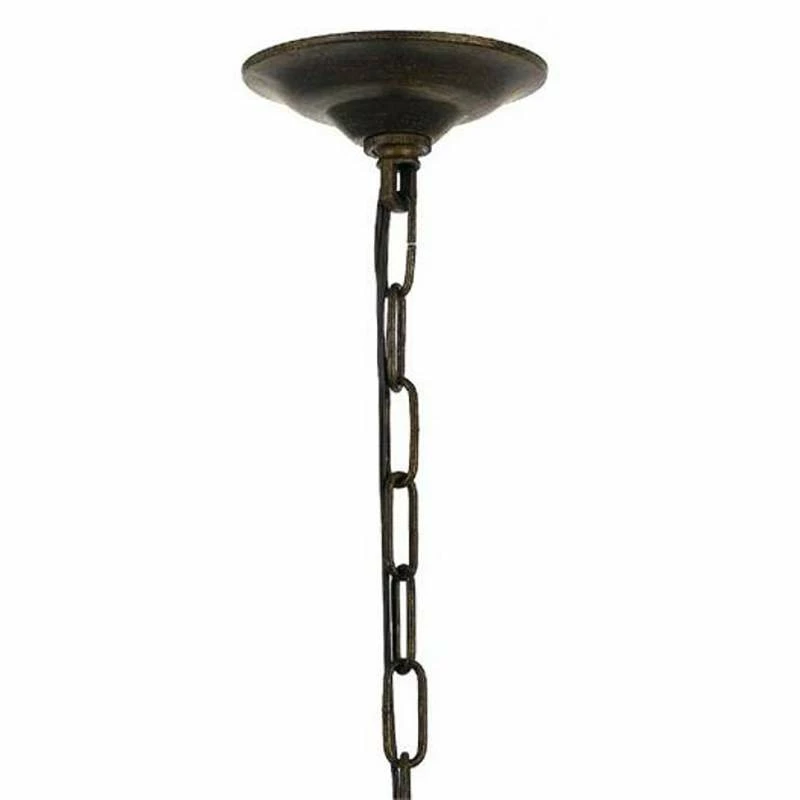 Crystorama Butler 29" W English Bronze 12-Light Crystal Chandelier 5 Crystorama Butler 29" W English Bronze 12-Light Crystal Chandelier - Image 3