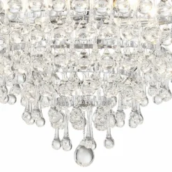 Crystorama Calypso 20" Wide Crystal And Chrome Chandelier -Outlet The Radiantix Store crystorama calypso 20 inch wide crystal and chrome chandelier 2c239views1
