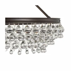 Crystorama Calypso 30" Wide Vibrant Bronze And Crystal Chandelier -Outlet The Radiantix Store crystorama calypso 30 inch wide vibrant bronze and crystal chandelier 9g009views1