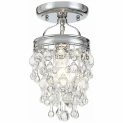 Crystorama Calypso 7 1/2"W Convertible Chrome Mini Pendant 13 Crystorama Calypso 7 1/2"W Convertible Chrome Mini Pendant -Outlet The Radiantix Store crystorama calypso 7 and one half inchw convertible chrome mini pendant 3w523views3