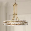 Crystorama Clover 22 1/2"W Aged Brass And Crystal Chandelier -Outlet The Radiantix Store crystorama clover 22 and one half inchw aged brass and crystal chandelier 45x02cropped