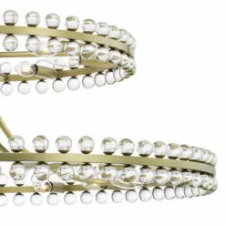 Crystorama Clover 40" Wide Aged Brass 2-Tier Chandelier 7 Crystorama Clover 40" Wide Aged Brass 2-Tier Chandelier -Outlet The Radiantix Store crystorama clover 40 inch wide aged brass 2 tier chandelier 62y87views1