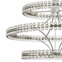 Crystorama Clover 48"W Brushed Nickel 24-Light Chandelier 8 Crystorama Clover 48"W Brushed Nickel 24-Light Chandelier -Outlet The Radiantix Store crystorama clover 48 inchw brushed nickel 24 light chandelier 99x46views1