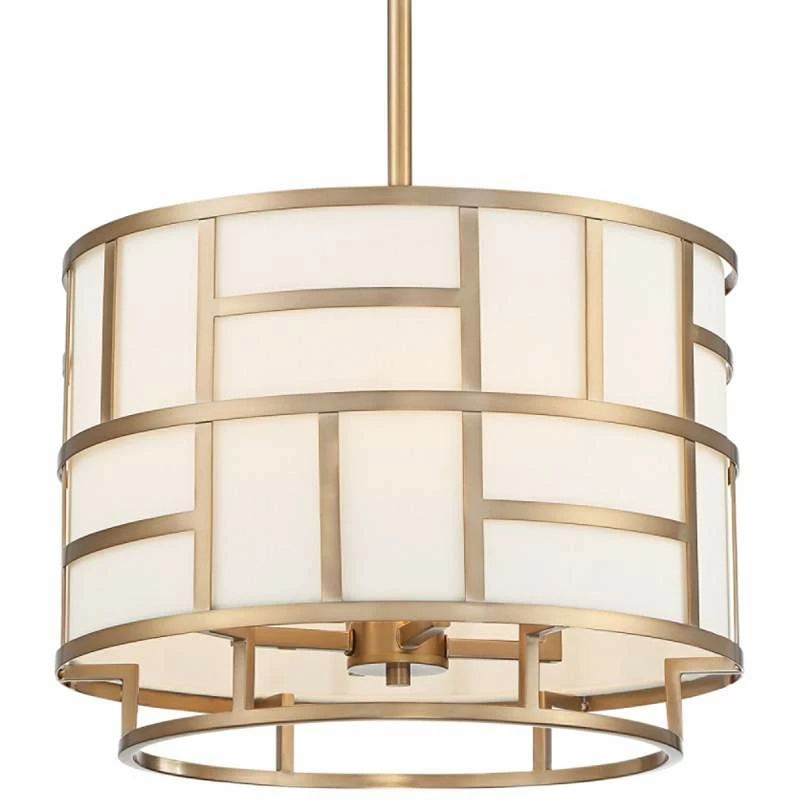 Crystorama Danielson 16 3/4" Wide Vibrant Gold Chandelier 4 Crystorama Danielson 16 3/4" Wide Vibrant Gold Chandelier - Image 2