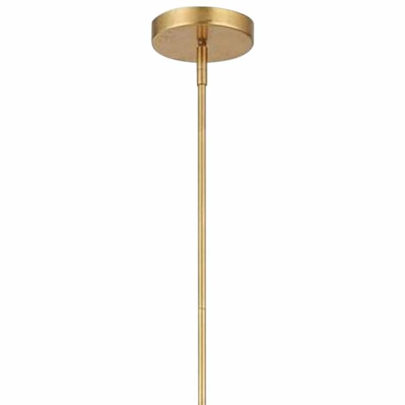 Crystorama Fulton 20" Wide Antique Gold Metal Pendant Light 6 Crystorama Fulton 20" Wide Antique Gold Metal Pendant Light - Image 4