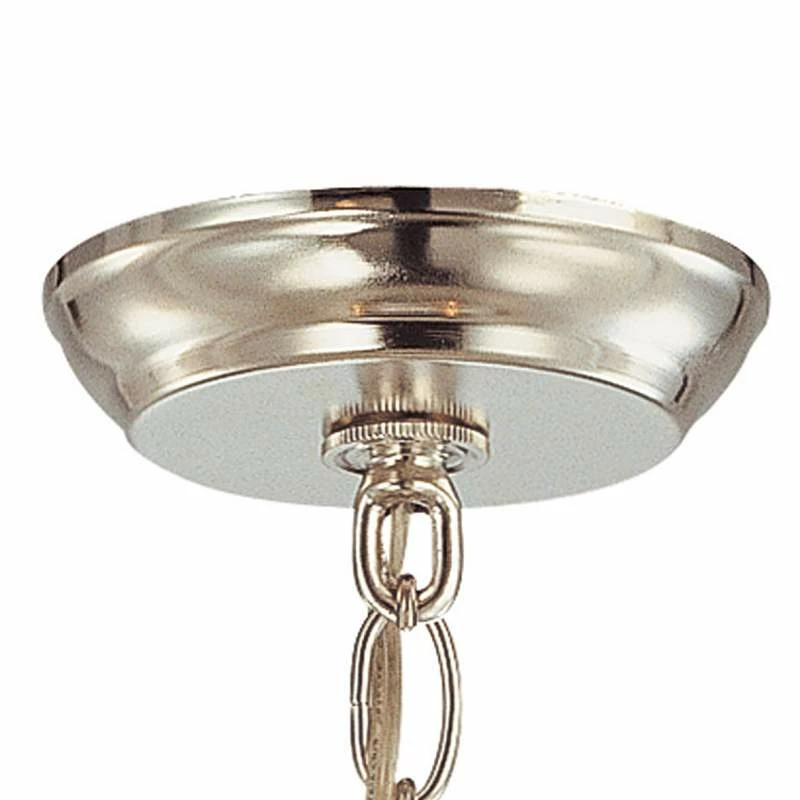 Crystorama Hampton Polished Chrome 14" Wide Mini Chandelier 7 Crystorama Hampton Polished Chrome 14" Wide Mini Chandelier - Image 5