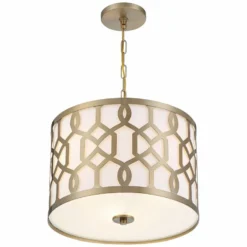 Crystorama Jennings 18 1/4" Wide Aged Brass Pendant Light -Outlet The Radiantix Store crystorama jennings 18 and one quarter inch wide aged brass pendant light 39x95views3