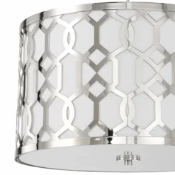 Crystorama Jennings 24 1/4"W Nickel 5-Light Pendant 11 Crystorama Jennings 24 1/4"W Nickel 5-Light Pendant -Outlet The Radiantix Store crystorama jennings 24 and one quarter inchw nickel 5 light pendant 6r236views1
