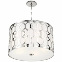 Crystorama Jennings 24 1/4"W Nickel 5-Light Pendant 13 Crystorama Jennings 24 1/4"W Nickel 5-Light Pendant -Outlet The Radiantix Store crystorama jennings 24 and one quarter inchw nickel 5 light pendant 6r236views3