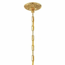 Crystorama Maria Theresa 20"W Gold 6-Light Crystal Chandelier -Outlet The Radiantix Store crystorama maria theresa 20 inchw gold 6 light crystal chandelier 957e1views2
