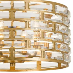 Crystorama Meridian 20" Wide Antique Gold Chandelier -Outlet The Radiantix Store crystorama meridian 20 inch wide antique gold chandelier 62y76views1