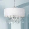 Crystorama Othello 24"W Chrome 5-Light Crystal Chandelier -Outlet The Radiantix Store crystorama othello 24 inchw chrome 5 light crystal chandelier 20a42cropped