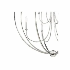 Crystorama Sylvan 40"W Polished Nickel 8-Light Chandelier -Outlet The Radiantix Store crystorama sylvan 40 inchw polished nickel 8 light chandelier 94a89views1