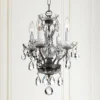 Crystorama Traditional Crystal 11"W Bronze Mini Chandelier 2 Crystorama Traditional Crystal 11"W Bronze Mini Chandelier -Outlet The Radiantix Store crystorama traditional crystal 11 inchw bronze mini chandelier 6r545cropped