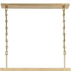 Crystorama Winham 49" Wide Gold 6-Light Island Pendant Light -Outlet The Radiantix Store crystorama winham 49 inch wide gold 6 light island pendant light 83f47views2