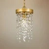 Crystorama Winham 7"W Antique Gold And Crystal Mini Pendant -Outlet The Radiantix Store crystorama winham 7 inchw antique gold and crystal mini pendant 71y36cropped