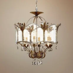 Currey And Company Zara 6-Light 20" Wide Pendant Light