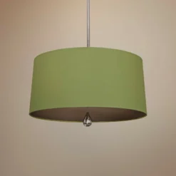 Custis Collection 25 1/2" Wide Parrot Green Pendant