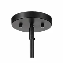 Dealey 19" Wide Crystal Matte Black 5-Light Chandelier -Outlet The Radiantix Store dealey 19 inch wide crystal matte black 5 light chandelier 96e81views2