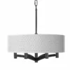 Diamonds Ava 6-Light Black Pendant Chandelier -Outlet The Radiantix Store diamonds ava 6 light black pendant chandelier 791n6