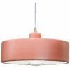 Dish 12" Wide Gloss Blush Ceramic Drum Mini Pendant Light -Outlet The Radiantix Store dish 12 inch wide gloss blush ceramic drum mini pendant light 99d09