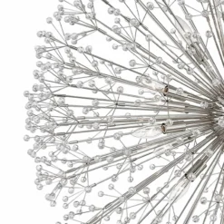 Dunkirk 40" Wide Polished Nickel 16-Light Sputnik Chandelier -Outlet The Radiantix Store dunkirk 40 inch wide polished nickel 16 light sputnik chandelier 338e0views1