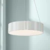 DweLED Corso 18" Wide Brushed Aluminum LED Pendant Light 2 DweLED Corso 18" Wide Brushed Aluminum LED Pendant Light -Outlet The Radiantix Store dweled corso 18 inch wide brushed aluminum led pendant light 39j87cropped