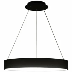 DweLED Corso 32" Wide LED Black Ring Pendant Chandelier 6 DweLED Corso 32" Wide LED Black Ring Pendant Chandelier -Outlet The Radiantix Store dweled corso 32 inch wide led black ring pendant chandelier 61w69views1