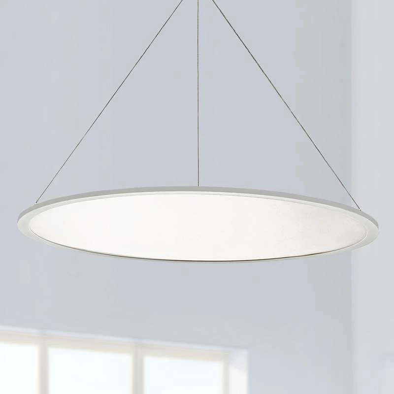DweLED Illusion 35" Wide Titanium LED Pendant Light 3 DweLED Illusion 35" Wide Titanium LED Pendant Light