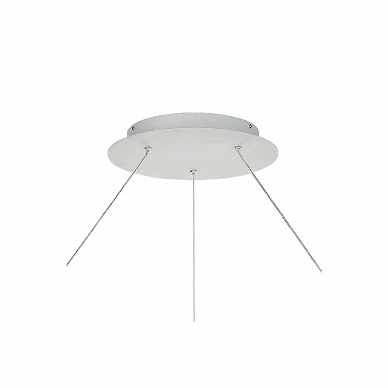 DweLED Illusion 35" Wide Titanium LED Pendant Light 6 DweLED Illusion 35" Wide Titanium LED Pendant Light - Image 4