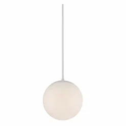 DweLED Niveous 10" Wide White LED Mini Pendant