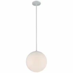 DweLED Niveous 10" Wide White LED Mini Pendant 9 DweLED Niveous 10" Wide White LED Mini Pendant -Outlet The Radiantix Store dweled niveous 10 inch wide white led mini pendant 39g45views3