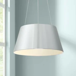 DweLED Vida 24" Wide Brushed Aluminum LED Pendant Light
