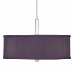 Eggplant Purple 16" Wide Pendant Chandelier -Outlet The Radiantix Store eggplant purple 16 inch wide pendant chandelier 21c10