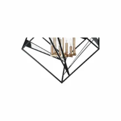 Eglo Corrietes 29 1/2" Wide Matte Black Modern Geometric Pendant Light -Outlet The Radiantix Store eglo corrietes 29 and one half inch wide matte black modern geometric pendant light 85p79views1