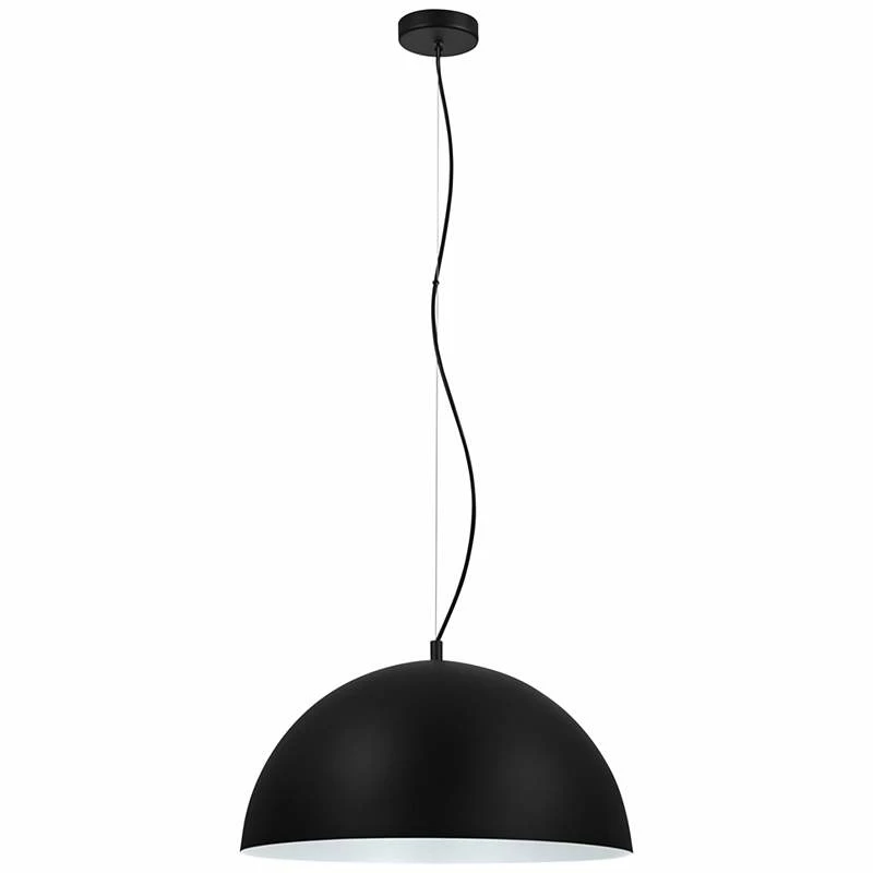 Eglo Rafaelino 21" Wide Black And White Pendant Light 4 Eglo Rafaelino 21" Wide Black And White Pendant Light - Image 2