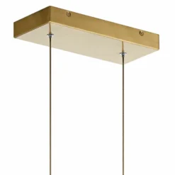 Elan Arabella Gold 36 1/2" Wide LED Kitchen Island Light Pendant -Outlet The Radiantix Store elan arabella gold 36 and one half inch wide led kitchen island light pendant 74x70views2