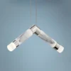 Elan Birds 20 1/2" Wide Polished Nickel 2-Light LED Pendant -Outlet The Radiantix Store elan birds 20 and one half inch wide polished nickel 2 light led pendant 69e82cropped