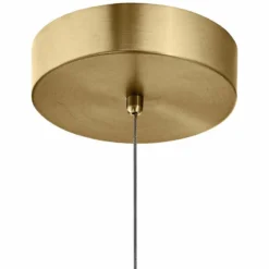 Elan Everest 19 3/4" Wide Champagne Gold 4-Light LED Pendant -Outlet The Radiantix Store elan everest 19 and three quarter inch wide champagne gold 4 light led pendant 69f23views2