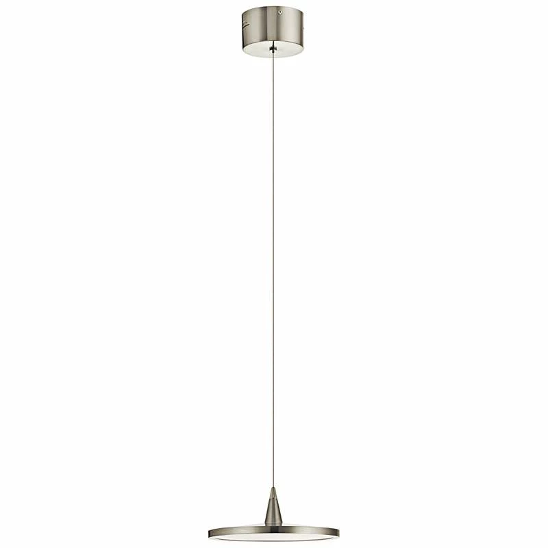 Elan Jeno™ 9" Wide Brushed Nickel LED Mini Pendant 4 Elan Jeno™ 9" Wide Brushed Nickel LED Mini Pendant - Image 2
