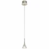Elan Kabru 4 3/4"W LED Brushed Nickel Mini Pendant Light