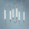 Elan Kiaan 31 1/2"W Polished Nickel LED Multi Light Pendant -Outlet The Radiantix Store elan kiaan 31 and one half inchw polished nickel led multi light pendant 69f01cropped