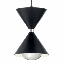 Elan Kordan 6 1/2" Wide Matte Black LED Mini Pendant -Outlet The Radiantix Store elan kordan 6 and one half inch wide matte black led mini pendant 69e71views1